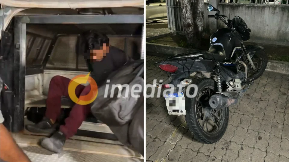 Homem é preso após assaltar trabalhador no bairro Cidade Nova; dois suspeitos estão foragidos