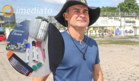 Professores da rede municipal de Manaus denunciam recebimento de ‘kit’ com datas de 2024; material custou R$ 3 milhões