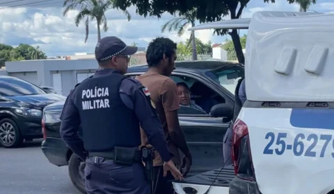 Homem é detido suspeito de roubar fiação em loja no bairro Adrianópolis