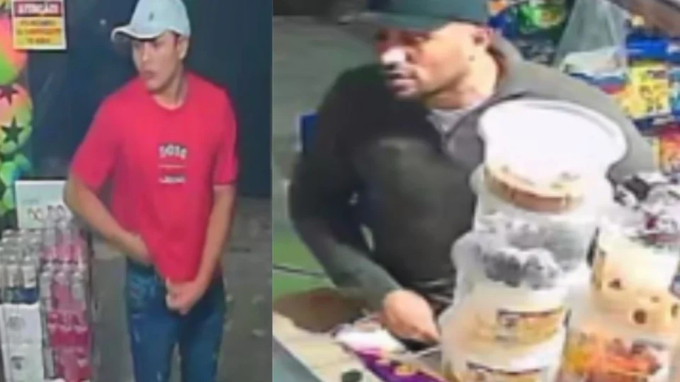 Dupla faz “A Limpa” em mercadinho no bairro Colônia Terra Nova