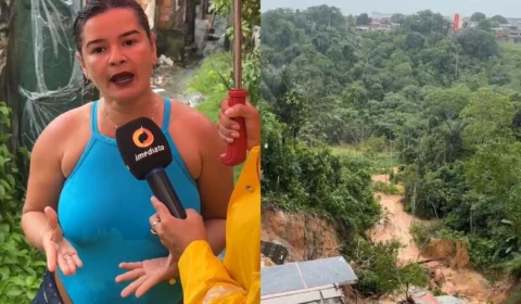 Erosão no Mauazinho: moradores cobram ação imediata do poder público