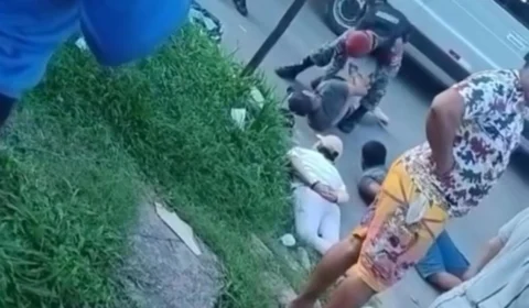 Três homens são presos após realizarem arrastões e sequestro de motorista de App em Manaus