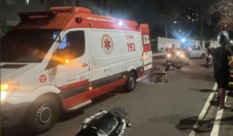 Motociclista fica ferido após colisão com carro na Zona Leste de Manaus