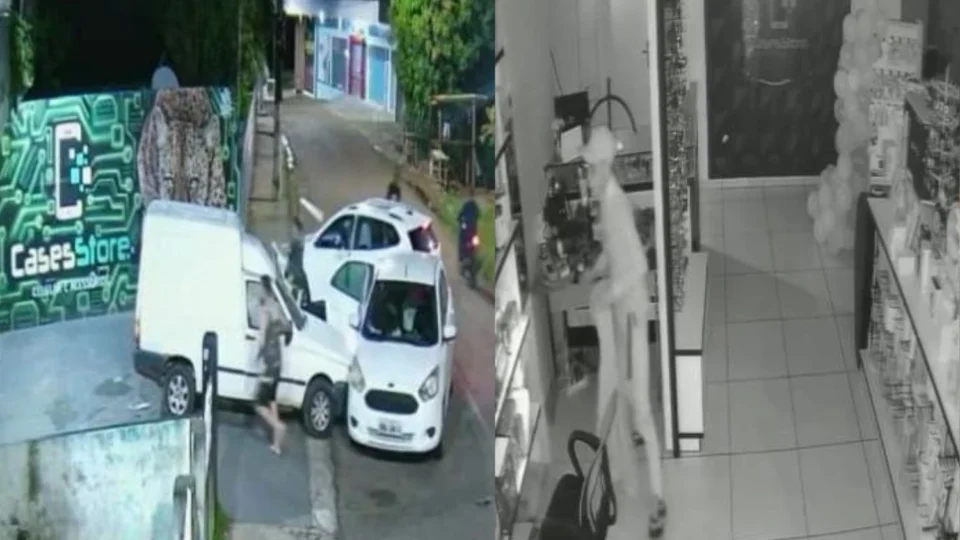 Tentativa de furto a loja de eletrônicos em Manacapuru é Frustrada com Ajuda de Alarme e ação rápida da polícia