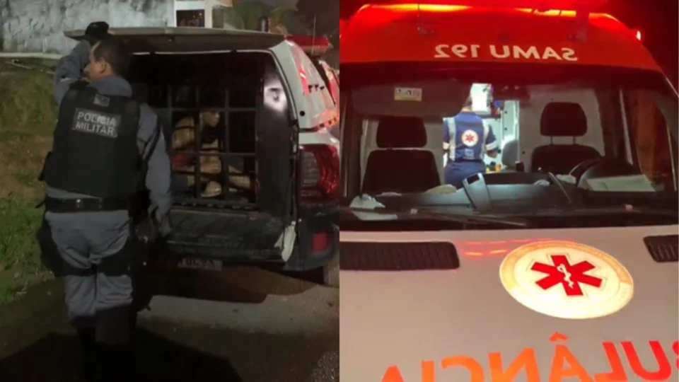 Mulher é presa após esfaquear o companheiro em briga no bairro Grande Vitória, em Manaus