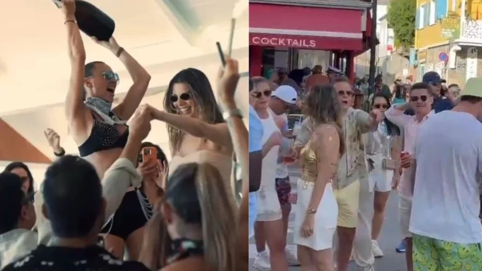 Empresários com contratos na prefeitura de Manaus festejam com prefeito e primeira-dama no Caribe