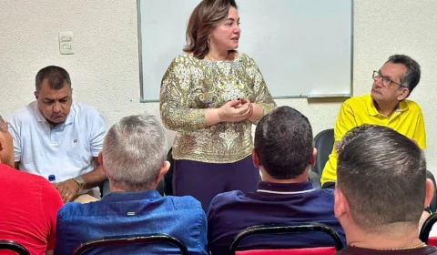 Maria do Carmo fala sobre futuro do Amazonas com associação de líderes do interior
