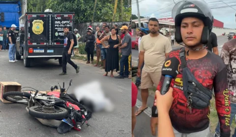 Vítima de acidente na Av. Torquato Tapajós estava voltando para casa após deixar esposa na igreja