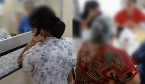 ‘O bebê está lá fora e vocês aqui tomando café… É assim que funciona?’, questiona homem indignado em UBSF no Amazonino Mendes