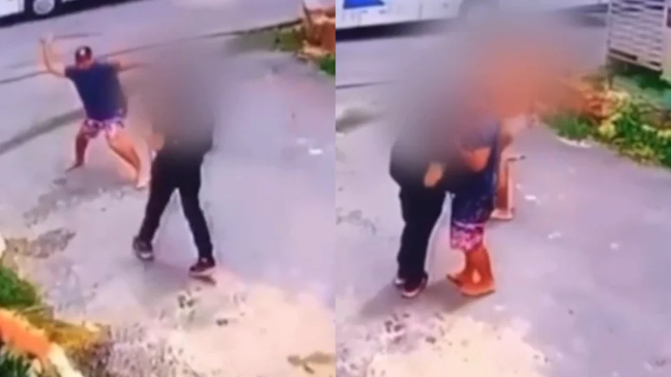 Vídeo: Adolescente com autismo é agredido a pauladas por ex-militar no Colônia Terra Nova