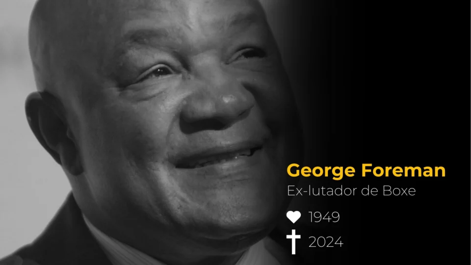 Morre George Foreman, lenda do boxe, aos 76 anos