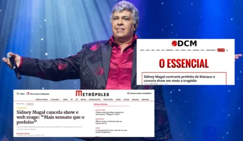 ‘Sidney Magal foi mais sensato que o prefeito de Manaus’, ganha destaque nacional