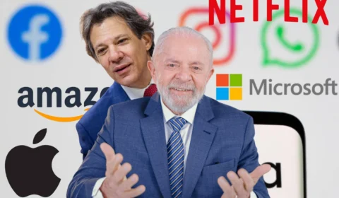 Governo Lula propõe taxação para Big Techs: Meta, Google, Microsoft, Amazon, Apple e Netflix estão na mira