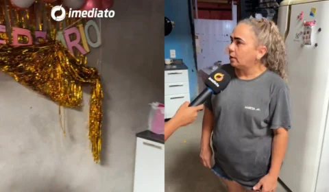 Mãe tenta fazer surpresa de aniversário para filha, mas alagamento arruína festa