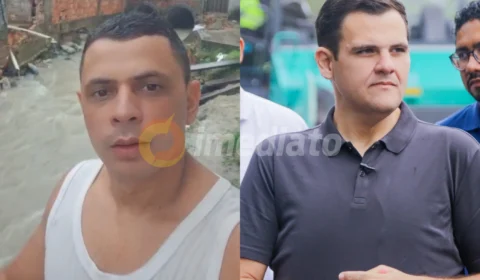 Renato Júnior não cumpre promessa de revitalização em beco e chuva castiga a comunidade, afirma morador