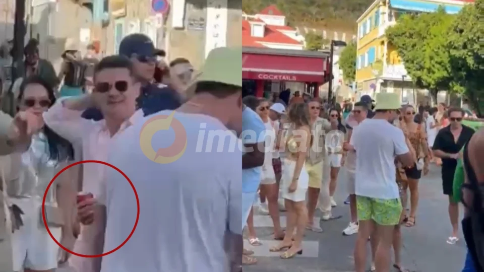 Vídeo: David Almeida curte férias no Caribe enquanto Manaus sofre com alagamentos