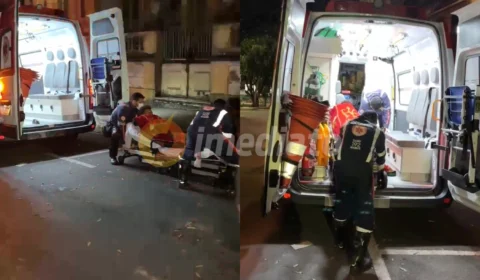 Morador de rua com infecção é resgatado pelo SAMU no Centro de Manaus