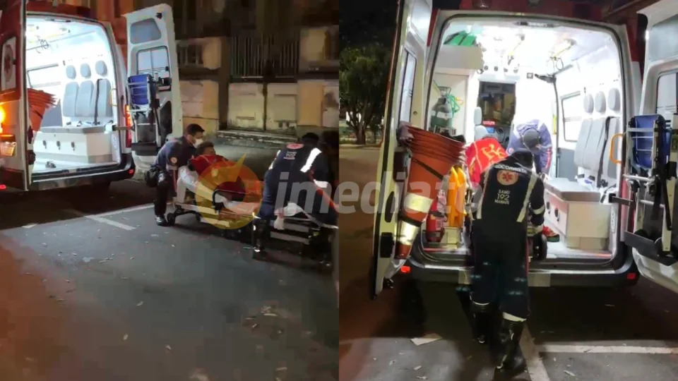 Morador de rua com infecção é resgatado pelo SAMU no Centro de Manaus