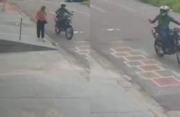 Vídeo: Vigilante é baleado ao tentar impedir assalto no Parque das Laranjeiras