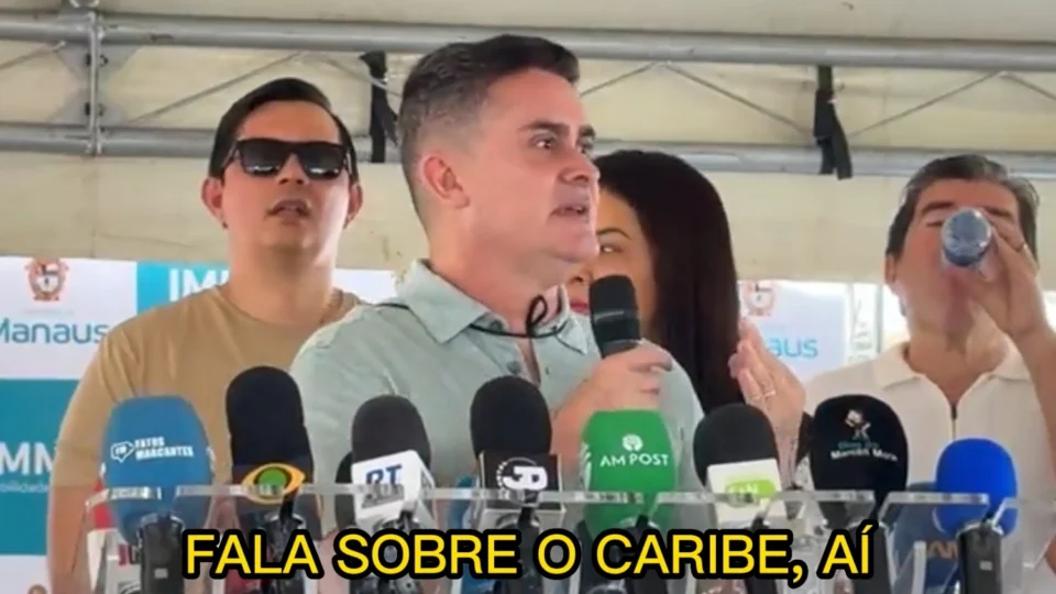 Vídeo: Populares cobram retratação de David Almeida por viagem ao Caribe durante calamidade