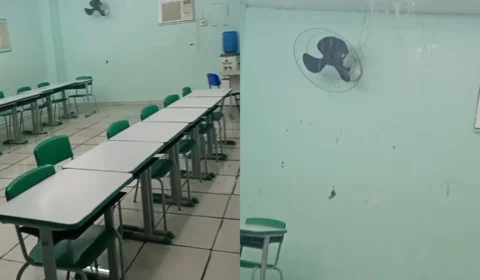 ‘Ele não é um prefeito, é um pai’, afirma mulher em escola municipal alagada no Cidade de Deus