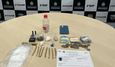 Homem é preso por tráfico de drogas em feira no bairro Educandos