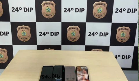 Homem é preso em flagrante por furto de celulares dentro de ônibus em Manaus