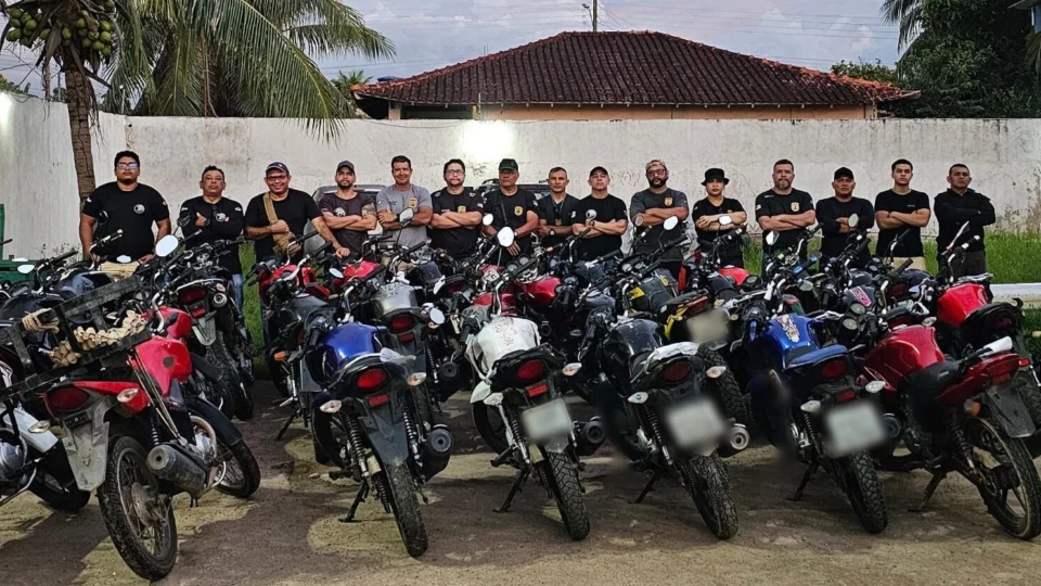 Polícia Civil apreende 47 motocicletas roubadas durante operação no interior do Amazonas