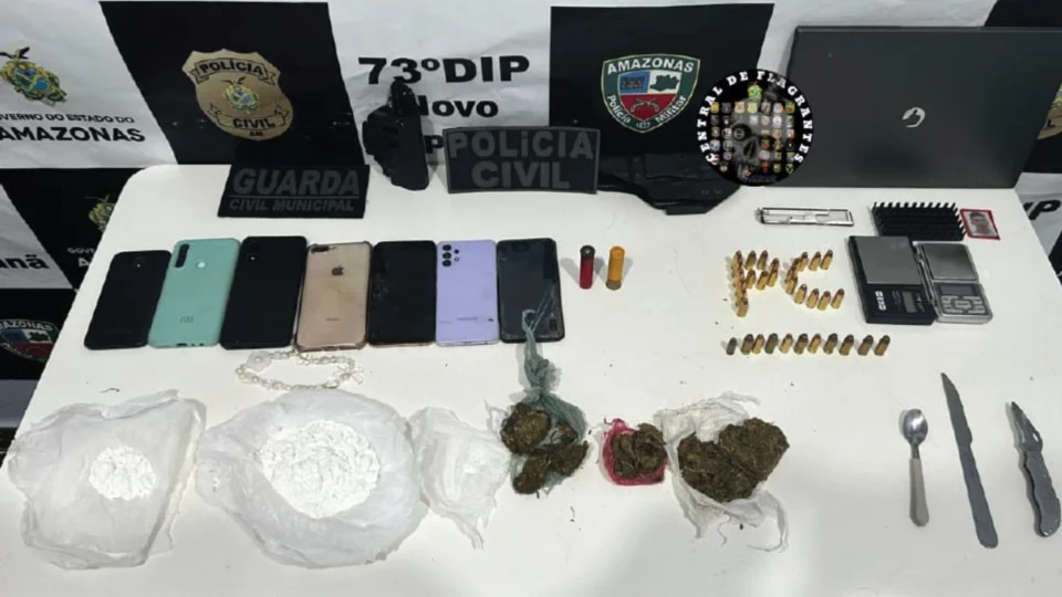 Polícias Civil e Militar, com apoio da GCM, prendem dupla por homicídio e ocultação de cadáver em Novo Aripuanã