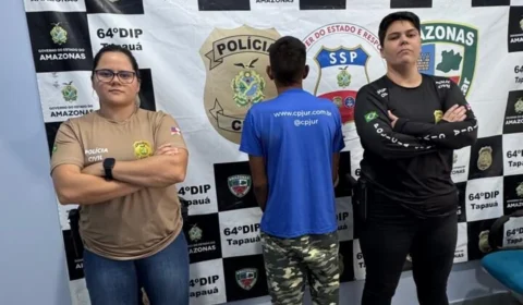 Homem se joga no rio para fugir após ameaçar companheira no Amazonas