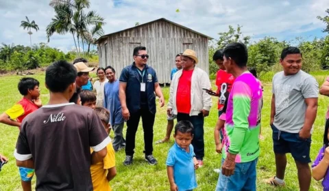 TRE-AM avalia instalação de local de votação em comunidade indígena no Amazonas