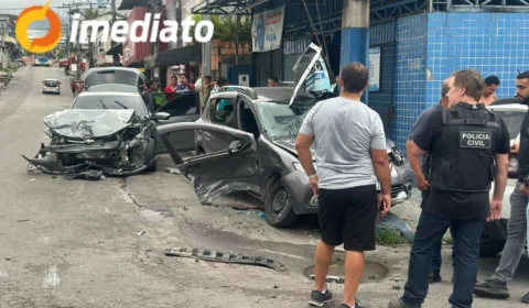 Quadrilha do Sandero é desarticulada após perseguição e troca de placas; um homem foi preso em Manaus