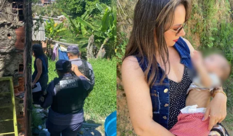 Bebê de 4 meses é resgatada em estado crítico de desnutrição após abandono e negligência em Manaus.