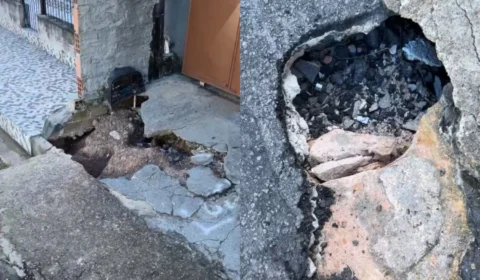 Obra inacabada causa transtornos no Monte das Oliveiras, e moradores pedem solução