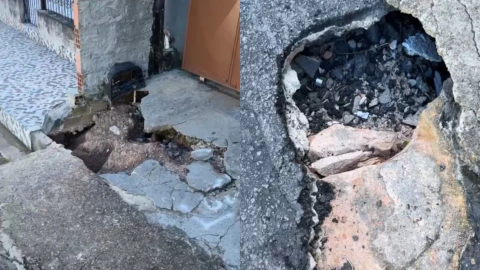 Obra inacabada causa transtornos no Monte das Oliveiras, e moradores pedem solução