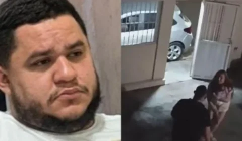 Polícia Civil divulga magem de homem que agrediu companheira com bebê no colo em Manacapuru