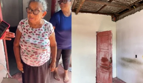 Moradores de residência no bairro Zumbi denunciam paralisação de reforma do programa Casa Manauara