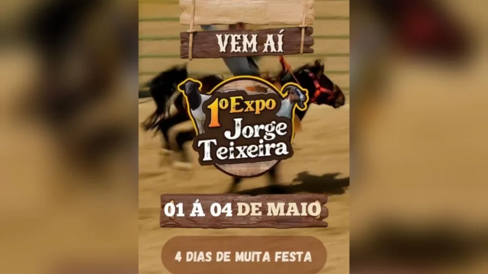 1ª Expo Jorge Teixeira promete agitar a Zona Leste de Manaus com programação cultural e agropecuária, entre os dias 1º e 4 de maio