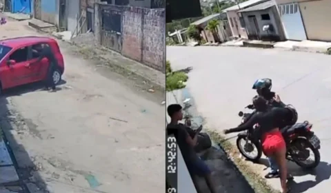 Criminosos agem em plena luz do dia e fazem duas vítimas em bairros distintos de Manaus