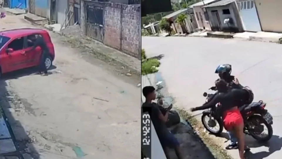 Criminosos agem em plena luz do dia e fazem duas vítimas em bairros distintos de Manaus