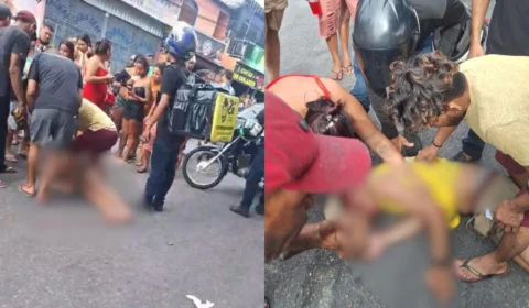 Homem é atropelado por carro ao tentar atravessar avenida no Jorge Teixeira, em Manaus