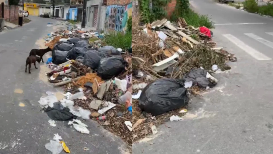 Moradores do Conjunto João Paulo II denunciam acúmulo de lixo e risco à saúde na Zona Norte de Manaus