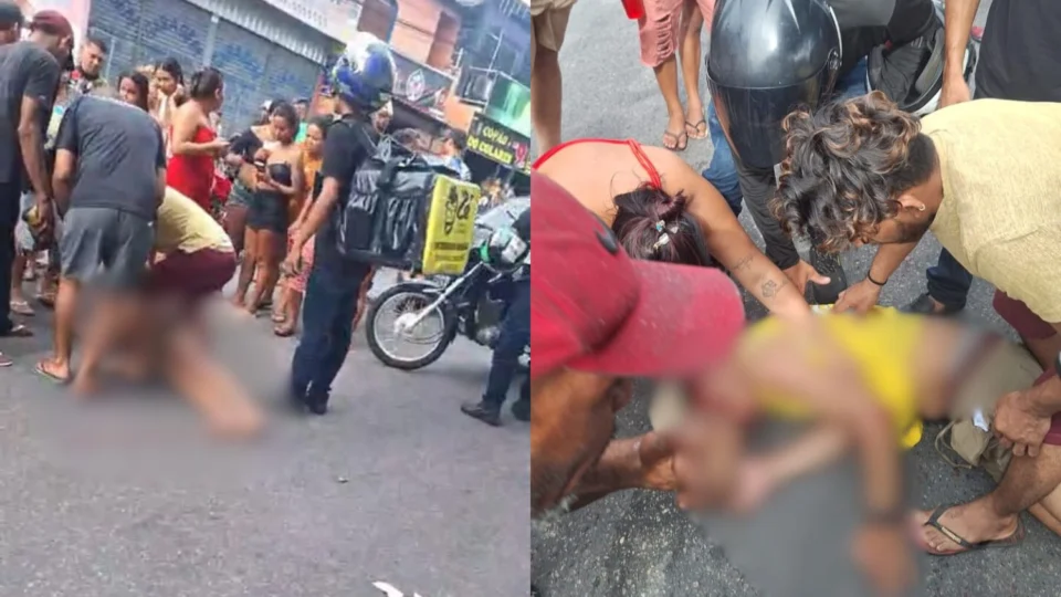 Homem é atropelado por carro ao tentar atravessar avenida no Jorge Teixeira, em Manaus