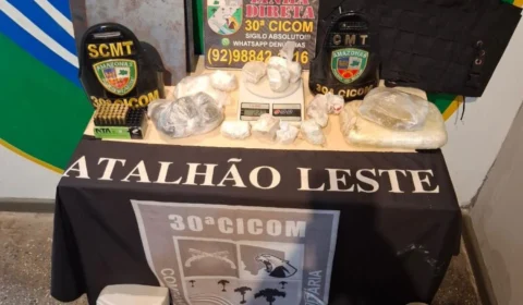 Homem é preso em kitnet usada como laboratório de drogas na zona leste de Manaus