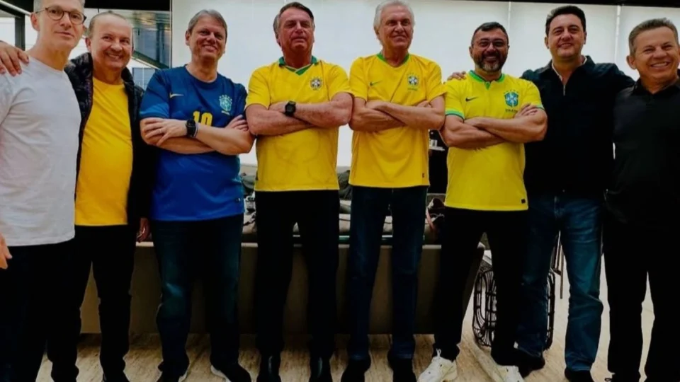 Wilson Lima se une a Bolsonaro e outros 5 governadores em ato na Paulista
