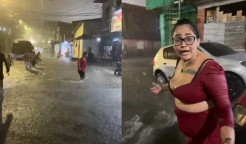 População enfrenta enxurradas em Manaus; moradora se revolta com prefeito David Almeida