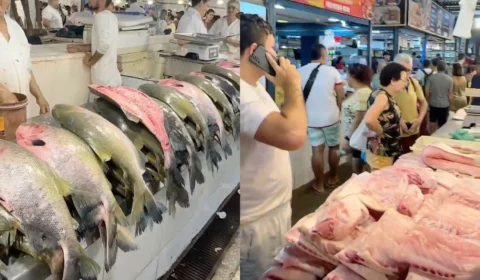 Semana Santa aquece vendas de peixes na Feira da Manaus Moderna