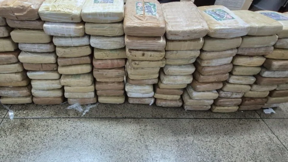 Operação Sudário: Polícia apreende 138 quilos de maconha e prende dois traficantes em Manaus