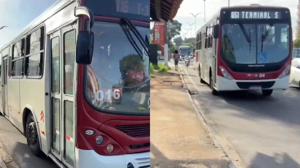 Greve parcial dos rodoviários paralisa mil ônibus em Manaus nesta terça-feira (15)