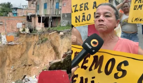 Moradores do Mauazinho cobram providências após casas desabarem por erosão: “Já perdi tudo”